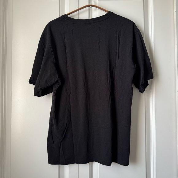 Black T-Shirt with Moon Phases Design - Picture 3 of 3